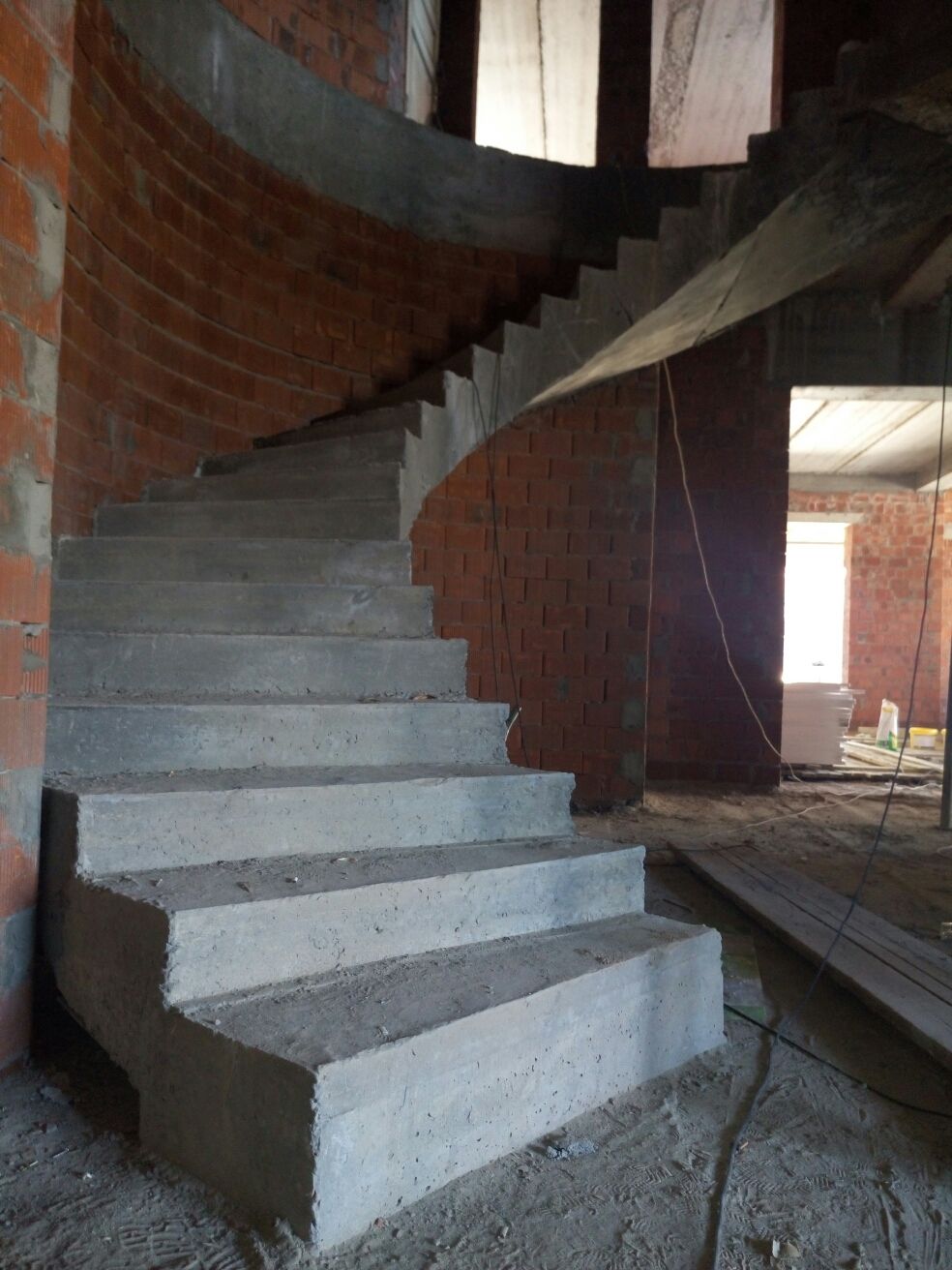 монолитная железобетонная лестница Днепр